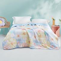 LUOLAI Flower Brocade Dream Summer Quilt