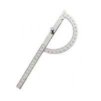 Stainless Adjustable Angle Ruler with Hollow Design for Precision Measurement One Size