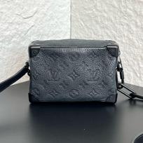 [Pre-Owned] Louis Vuitton Mini Soft Trunk 'Black Embossed Taurillon Monogram Cowhide Leather' - Very Good #MKJPXK ONE SIZE