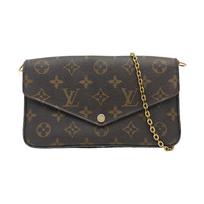 [Pre-Owned] Felicie Pochette Classic Monogram Coated Canvas And Leather Three-In-One Chain Bag - Fair #CNPE4D ONE SIZE