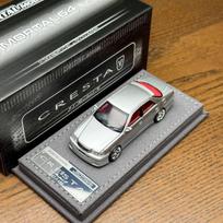 MORTAL 1:64  CRESTA JZX100 Cast-pressed Simulation Static Alloy Car Model, Boys' Gift Toy Collection Decoration Item. black