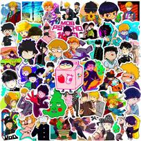 10/30/50pcs Anime Mob Psycho 100 Stickers Mobu Saiko Hyaku Decals DIY Phone Notebook Suitcase Classic Cartoon Graffiti Sticker