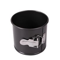 1PCS  Black Removable Bottom Kitchen Accessories Carbon Steel Cakes Molds Round Cake Pan Ring Bakeware Non-Stick Bake Mould