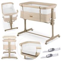 Folding travel cot with extra bed Nukido NK-243