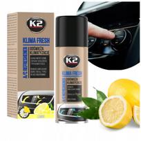 Air conditioning freshener spray k2 klima fresh 150 ml lemon