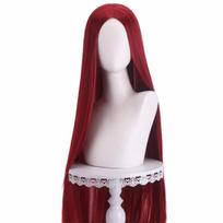 100cm Anime Cosplay Wigs Centre Parting Straight Hairpiece Long Straight Cosplay Wig  Party K002 03
