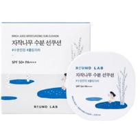 [ROUND LAB] Birch Juice Moisturizing Sun Cushion - 15g (SPF50+ PA++++) gray