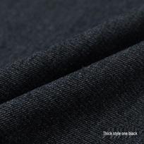 10 uncijų visvilnos plautas tvilo džinsinis audinys marškiniams, džinsams, jaunimo drabužiams ir bagažui Thick style - Dark blue (price per meter) blue