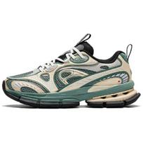 Anta Comfortable Simple Shock Absorbing Non-Slip Low-Top Casual Shoes Women sneaker Yellow Green 122428805A-2 38