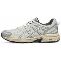 Asics Gel-Venture 6 Comfortable Soft Low-Top Trail Running Shoes Women sneaker White Gray 1012B359-301 35.5