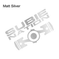 20x10.7cm SUBIE Nation Car JDM Sticker For Subaru BRZ Impreza Crosstrek Forester WRX STI Vinyl Creative Decals Car Accessories 20x10.7cm&1Pc