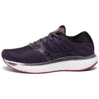 Saucony Hurricane Cushioning Lightweight Slip-Resistant Support Low-Top Running Shoes Women's Purple Black Saucony S10544-20 36