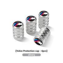 4pcs Car Tire Stem Valve Caps Dustproof Caps Cover Accessories For BMW Performance X1 X3 X5 E39 E46 E90 F20 E60 F30 M3 M5