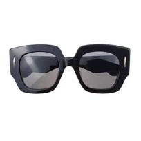 Loewe Logo Acetate Frame Square Sunglasses Women sunglasses Black LW40129U Basic Packaging-Eyeglass Pouch or Eyeglass Case