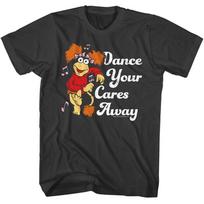 Fraggle Rock Dance Your Cares Away T-Shirt S įvairiaspalvis