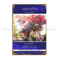 La Joie De Vivre Metal Sign Pub Garage Club Create Classic Tin Sign Poster 20x30cm（7.8x11.8inch）