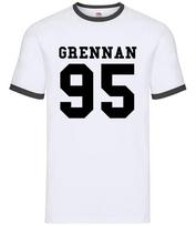 Grennan 95 - Mens Ringer - 1995 Music Love Tour Tom Gig Festival L