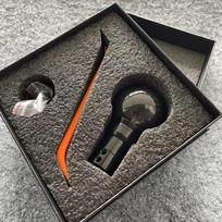 Universal Carbon Fiber Shift knob Round Ball Compatible with Lock/Button Automatic Transmission Car accessories