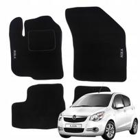 Opel agila b 2008-2015r. dywaniki welurowe maty do auta wycieraczki haft b