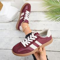 Soft Leather Version Retro Round Head Couple Comfortable Shoes Spring New Versatile Breathable Lightweight Sports Shoes 36