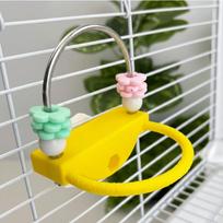Bite Resistant Bird Perch Stand Non-slip Wear-resistant Parrot Biting Rod Colorful Decorative Parrot Standing Pole Parrot Cage