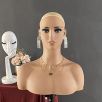 Head Human Model Display Durable Manekin Customizable Versatile Elegant Beautiful Head Mannequin for Shop OEM