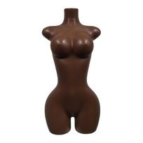 Curvy Brazilian Female BBL Mannequin Half Sexy Girl Plus Size Big Bust Ass Manikin Swimsuit Bikini Panties Beachwear Mannequin BP01LC