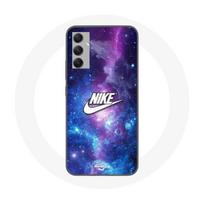 Case - Nike - Samsung Galaxy A34 5G - White Logo - Soft - Sporty balta