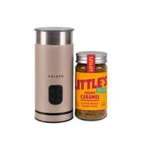CHiATO milkPLAY pieno plakiklio ir Little’s Decaf Creamy Caramel tirpios kavos rinkinys