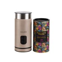 CHiATO milkPLAY pieno plakiklio ir Whittard of Chelsea Sticky Toffee Pudding karšto šokolado rinkinys