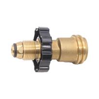 Universal Outdoor Gas Cylinders Adapter Leakproof Valves Instants Connection For Camp Stove And Grills 1
