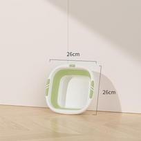 Portable Folding Washbasin - Large Plastic Basin for Students, Kids, and Dorms