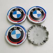 BMW 4 vnt. 68 mm 56 mm Automobilio ratlankių centriniai dangteliai Ženklelis Logotipas Emblema M X1 X3 X5 X6 X7 1 3 4 5 6 7 Serija E36 E39 E46 E60 E90 56mm