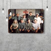 mash TV show Vintage Metal Tin Signs Posters Decor Retro Metal Plaque Wall Art Decor for Garage Bar 20x30cm（7.8x11.8inch）