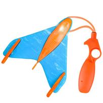 Catapult Children'S Foam Aircraft Toys Safety Eva Boomerang Flying Glider Parent Kids Outdoor Sports Sound Light Flying Disc Toy