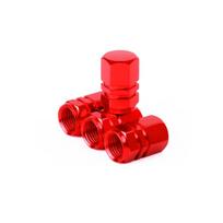 Aluminum Alloy Car Wheel Tire Valve Caps Tyre Rim Stem Covers Airdust Waterproof For Automobiles Motorcycles Trucks Bikes