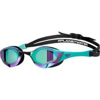 Plaukimo akiniai Cobra Edge Swipe Mirror Emerald-Peacock-Black