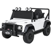 Land Rover Defender 110 SVX Concept elektromobilis baltas