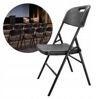 Catering Chair Folding Garden Camping Brown For Terrace