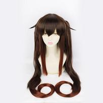 Genshin Impact Hutao Cosplay Wig With Natural Scalp For Adult And Kids Halloween Carnival Comic Con Props