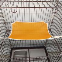Comfortable Cat Hanging Hammock Breathable Mesh Cat Cage Swing Hanging Sleeping Bed  Pet Sleeping 15.75 x 19.69 in