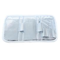 Foldable Insulin Storage Bag Aluminum Foil Lining Medicine Organizer Bag  Daily Medication Storage 34x18.5cm