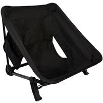 camping outdoor includes storage Low-style chair, foldable, aluminum, chair, compact, bag.