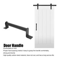 Easy Install Barn Door Pull Carbon Steel Sliding Door Pull Handle Sliding Barn Door Handle  Shed