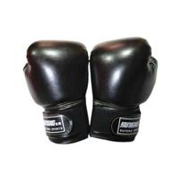 1 pora Unisekso vaikų bokso pirštinių dirbtinės odos jaunimo bokso krepšys kikbokso Muay Thai pirštinės, treniruotės, pirštinės juoda