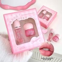 SHAQINUO Plant Extraction Times Lip Oil + Mask Care Set