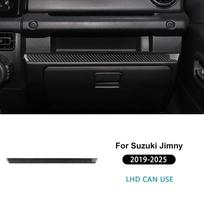 Real Soft Carbon Fiber Sticker For Suzuki Jimny 2019 2020 2025 2025 2025 2025 2025 LHD RHD Car Passenger Strip Co-Pilot Decor