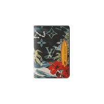 Louis Vuitton Pocket Organizer Pattern Print Flap Closure Leather Wallet Men wallet Multicolor M83498 Gift Set(Basic Set+Box+Shopping Bag)