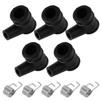 Power Tool Accessories 5 Kit Ignition Coil Cap & Spring Replacment Fit For 2 Stroke 4500 5200 5800 45CC 52CC 58CC Chains 1