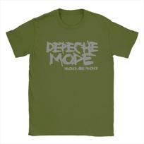 Depeches Cool Modes T Shirt Men 100% Cotton Hipster T-Shirt Round Collar Tees Short Sleeve Clothing Plus Size - Men's Summer ... S